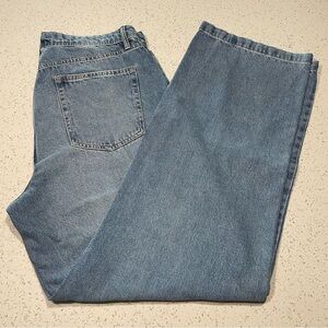 Original Use Mid Wash Baggy Jeans